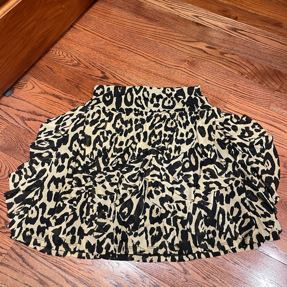 INC INTERNATIONAL CONCEPTS leopard skirt size Small - Picture 3 of 4